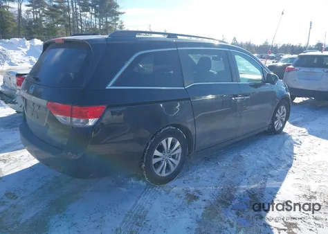 2014 Honda Odyssey Ex-L z USA, uszkodzony, nr VIN 5FNRL5H60EB041547